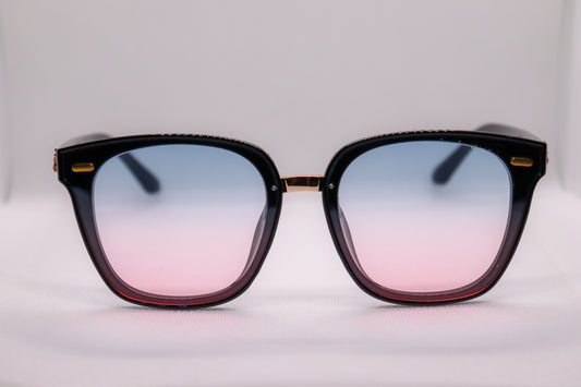 Dual color Gradient Sunglasses - 9664