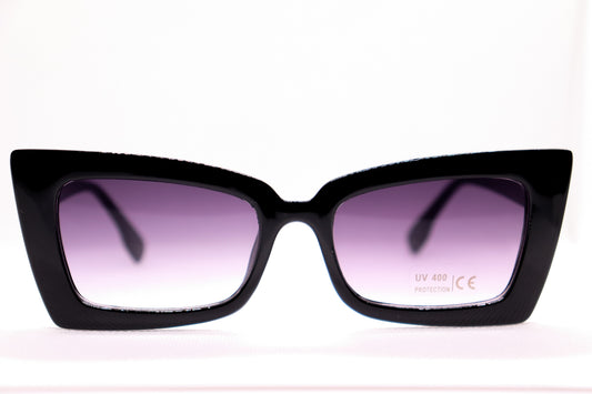 Cat Woman Black Sunglasses - 4411