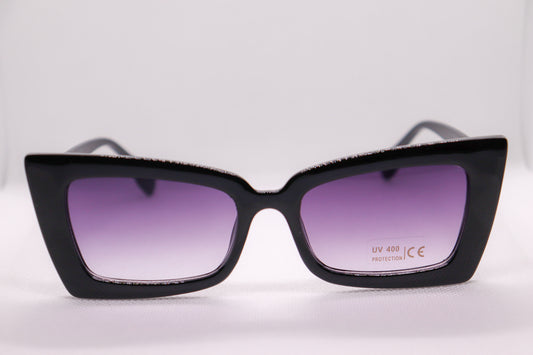 Cat Woman Black Sunglasses - 4411