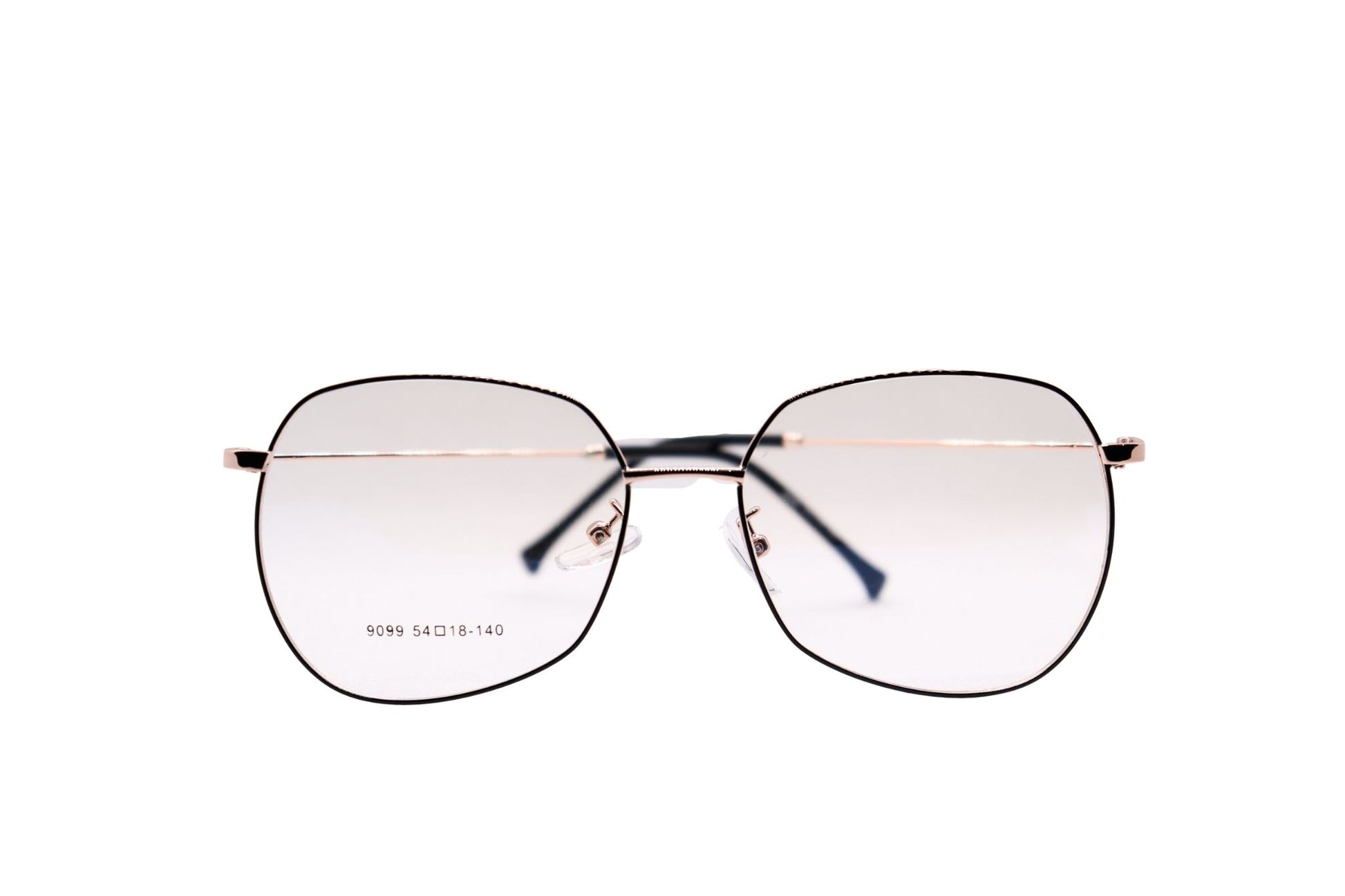 Classy Black &amp; Gold BlueCut Eyeglasses -2430