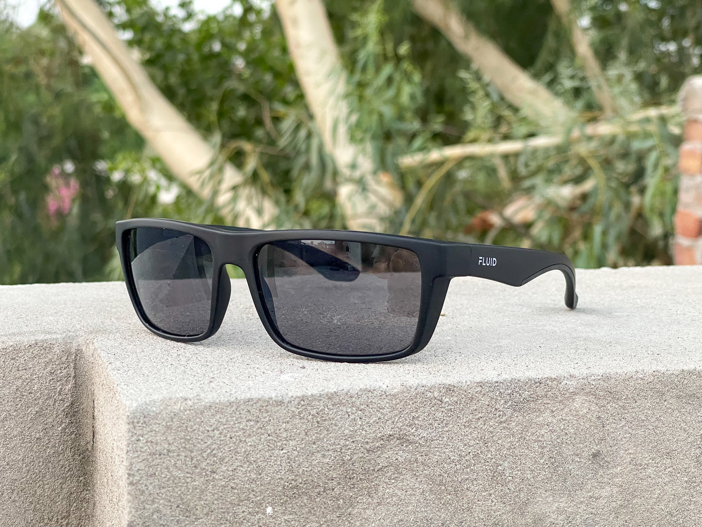 Matt Black Sunglasses Lightweight - 8246