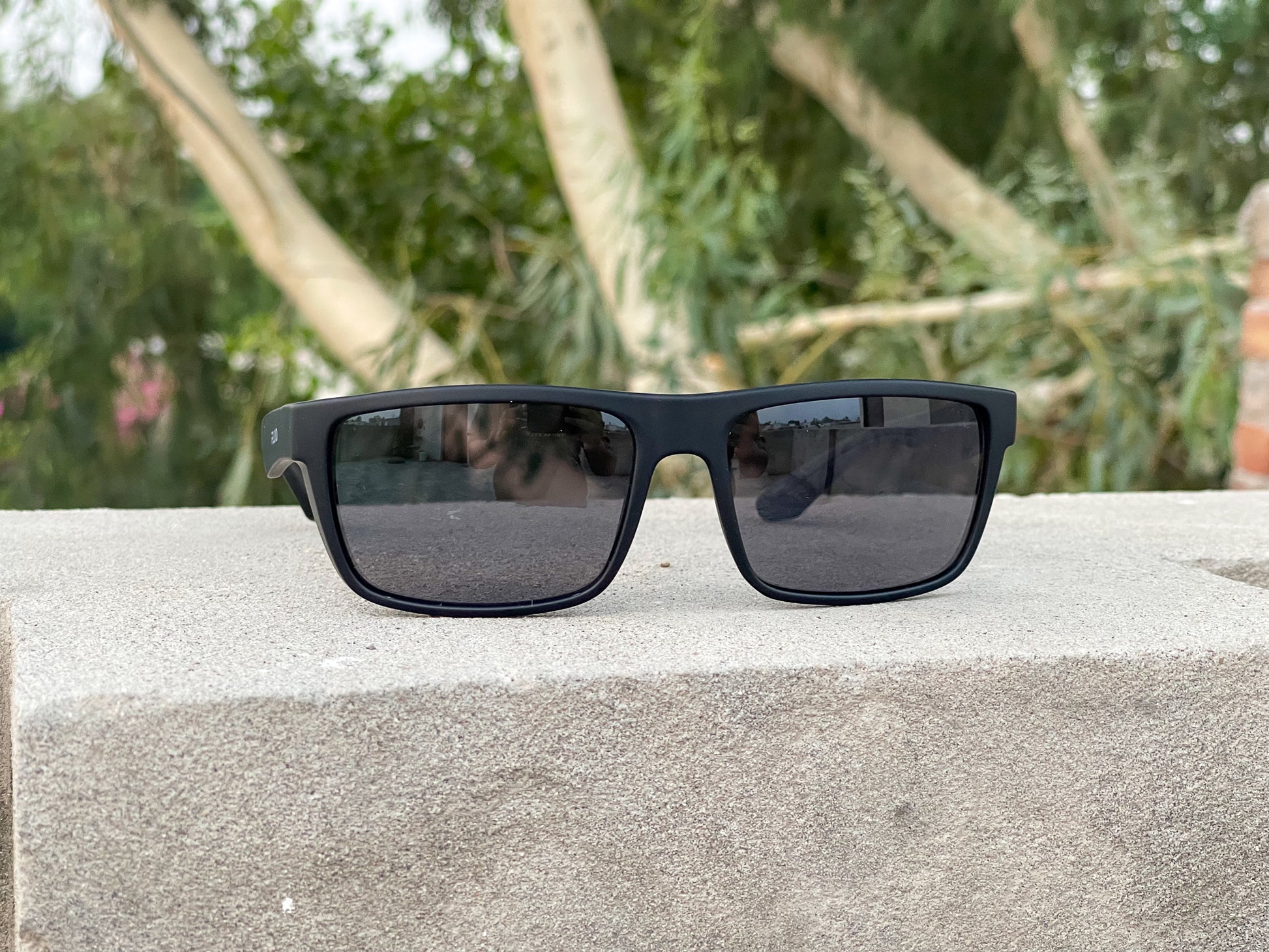 Matt Black Sunglasses Lightweight - 8246