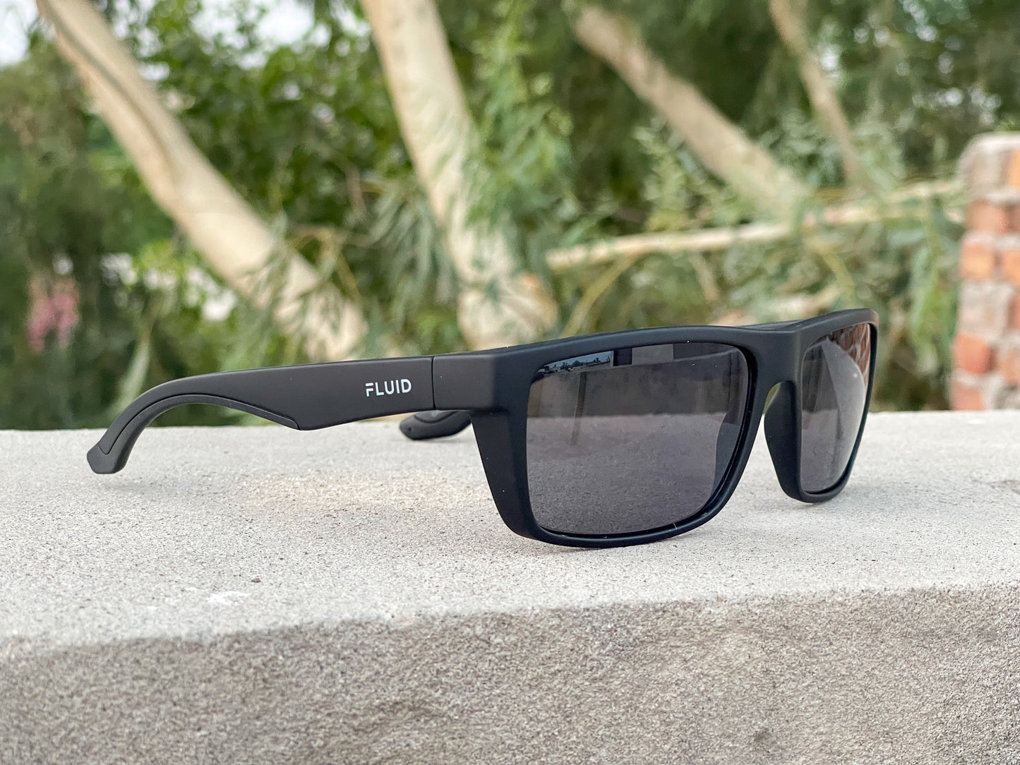 Matt Black Sunglasses Lightweight - 8246