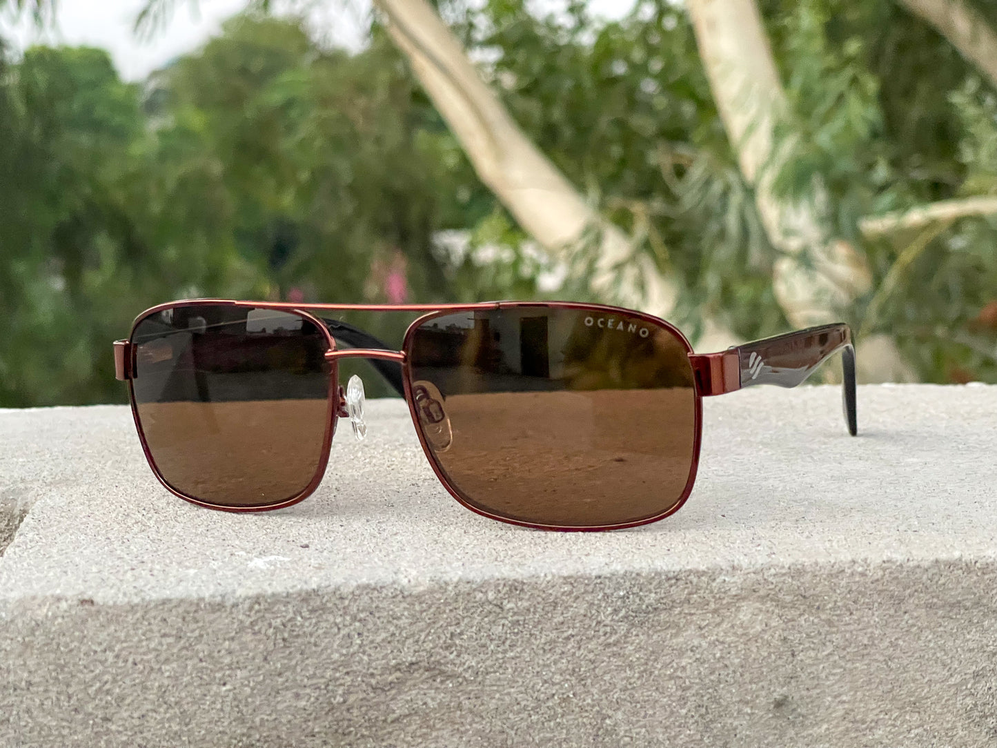 Double Bridge Bronze Aviator - OC023