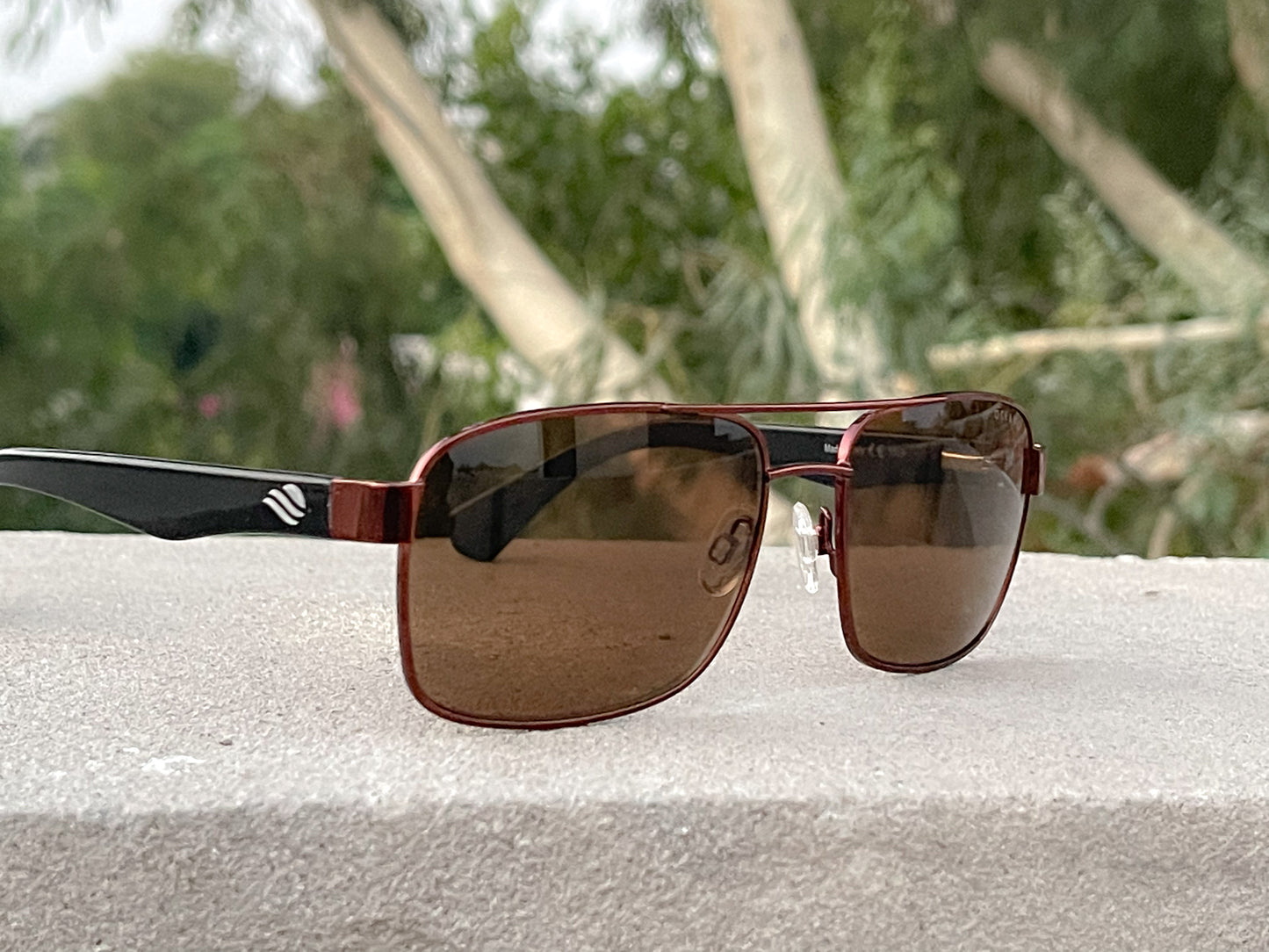 Double Bridge Bronze Aviator - OC023