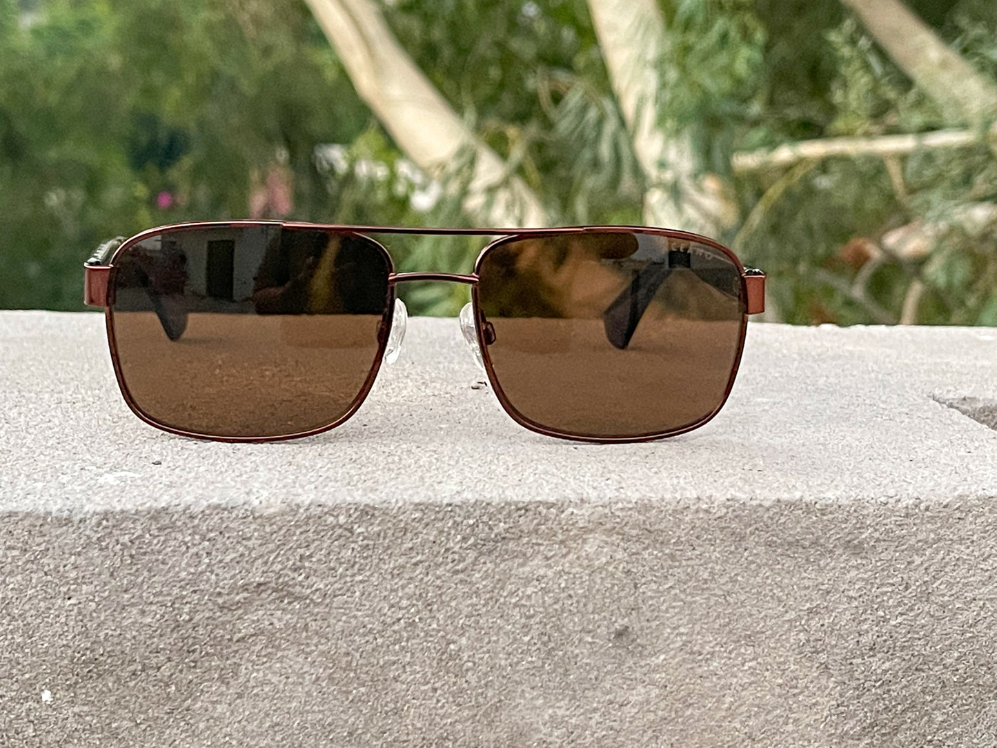 Double Bridge Bronze Aviator - OC023