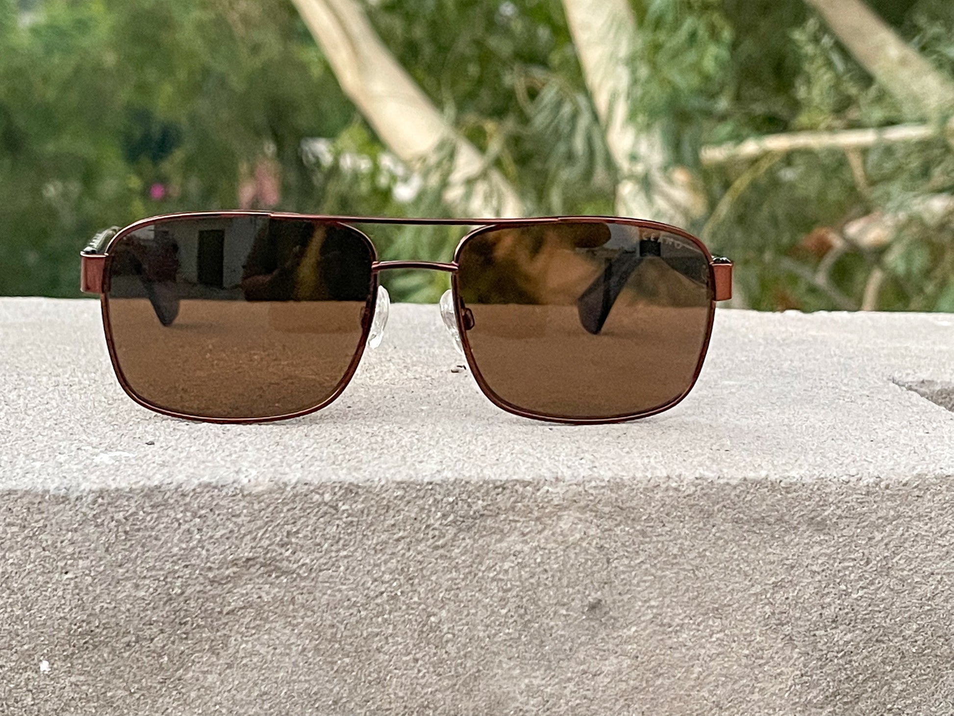 Double Bridge Bronze Aviator - OC023