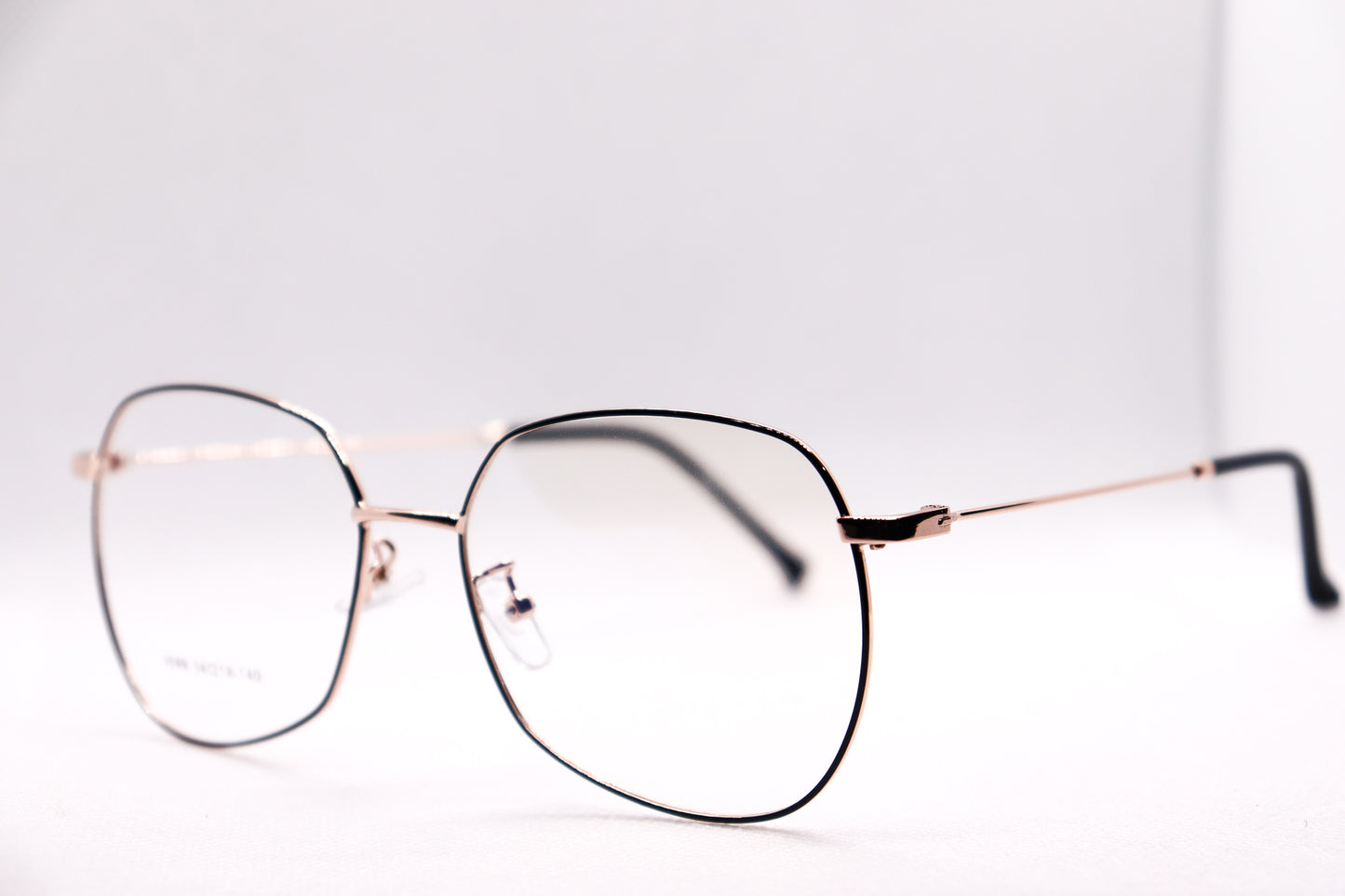 Classy Black &amp; Gold BlueCut Eyeglasses -2430