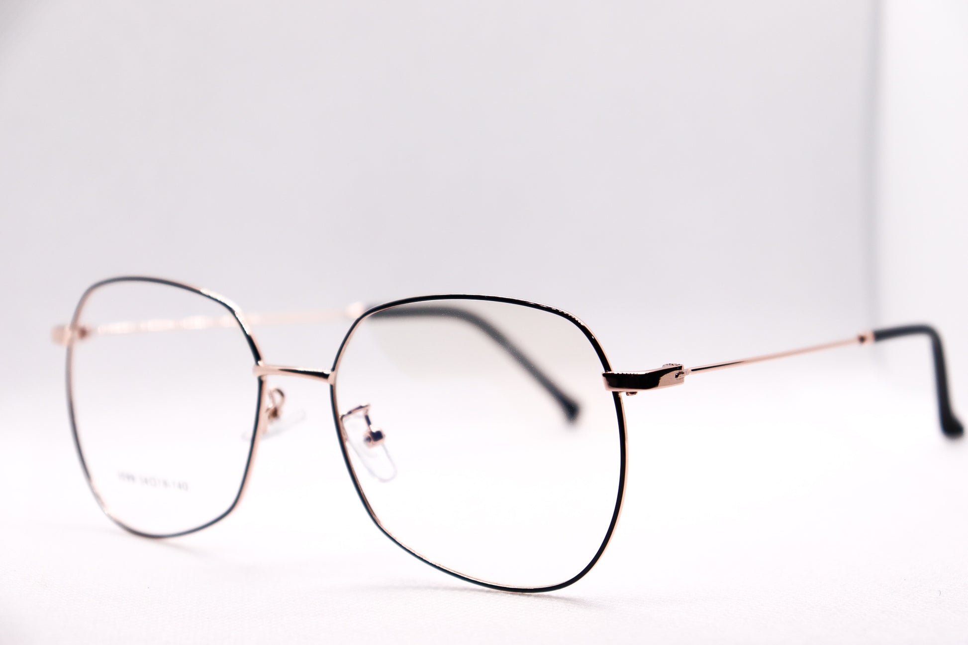 Classy Black &amp; Gold BlueCut Eyeglasses -2430