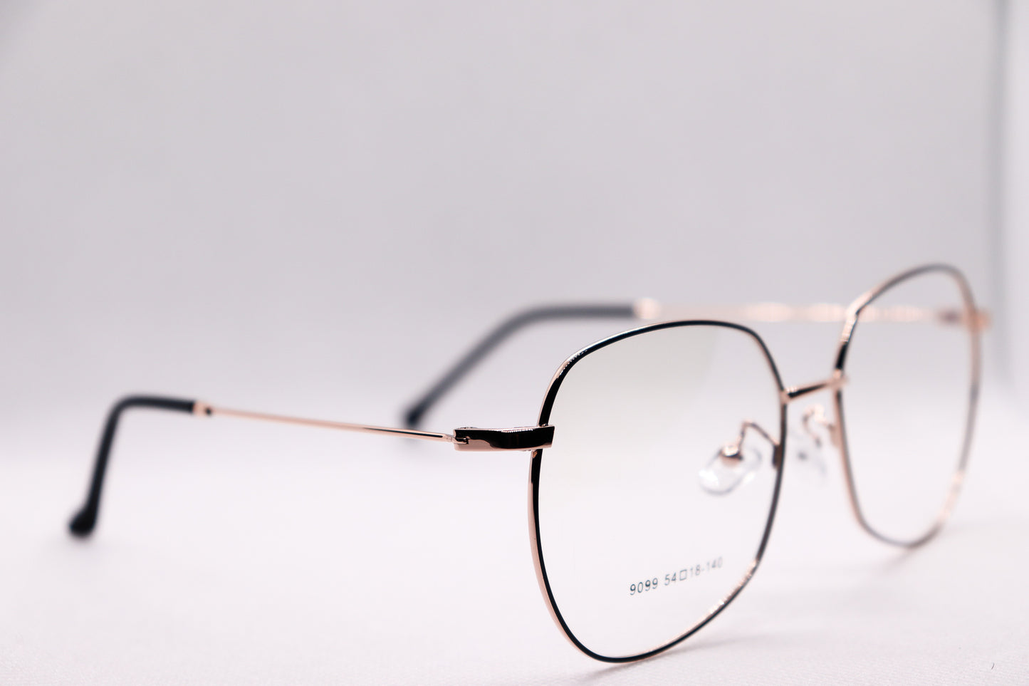 Classy Black &amp; Gold BlueCut Eyeglasses -2430