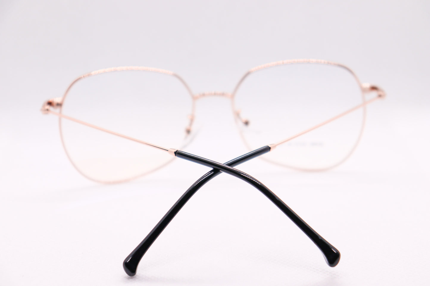 Classy Black &amp; Gold BlueCut Eyeglasses -2430