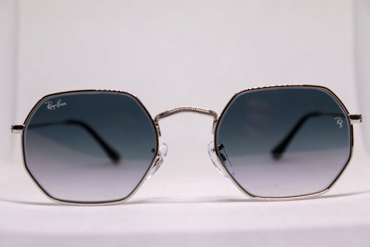 RayBan Octagonal Silver - RB3556S