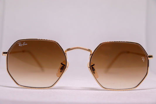 RayBan Octagonal Gold - RB3556G