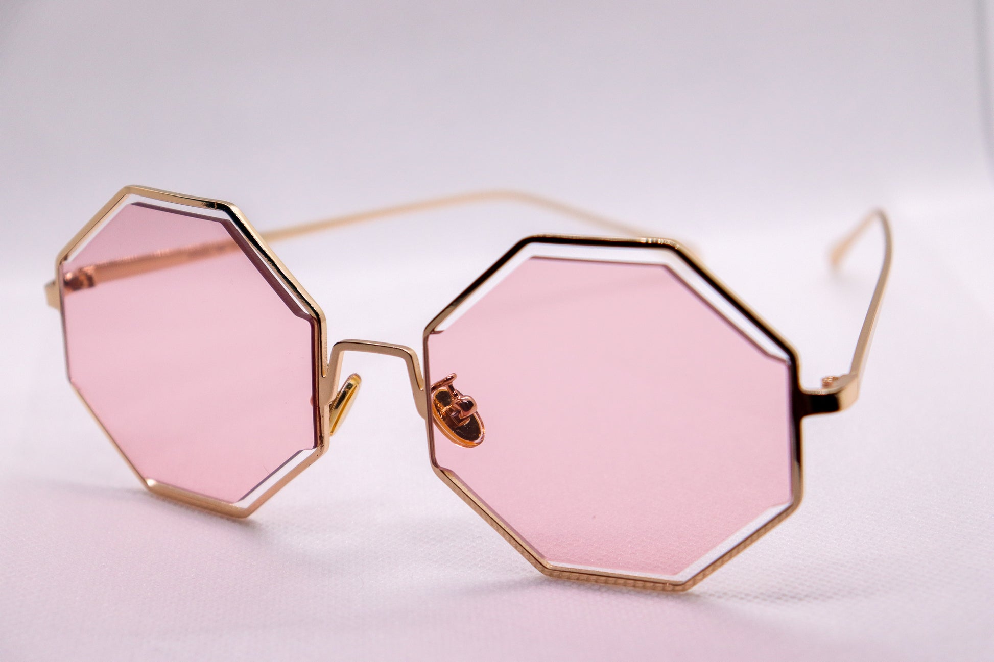 Angel Eyes Pink Sunglasses - 6820 image 3