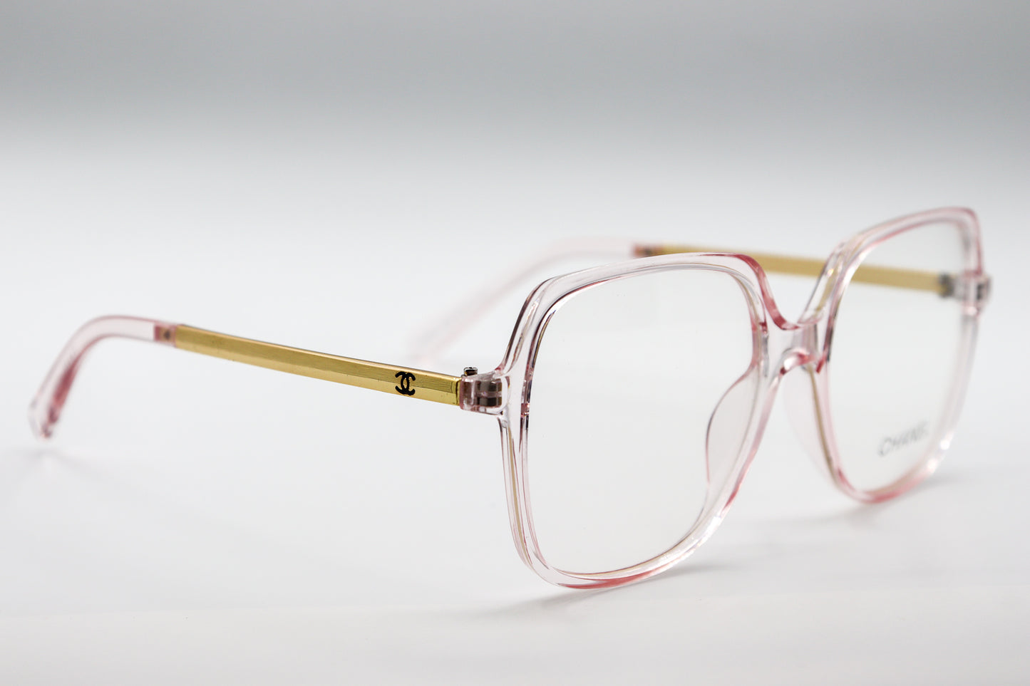 Channel Oversized Translucent Pink - CH3355 image 3