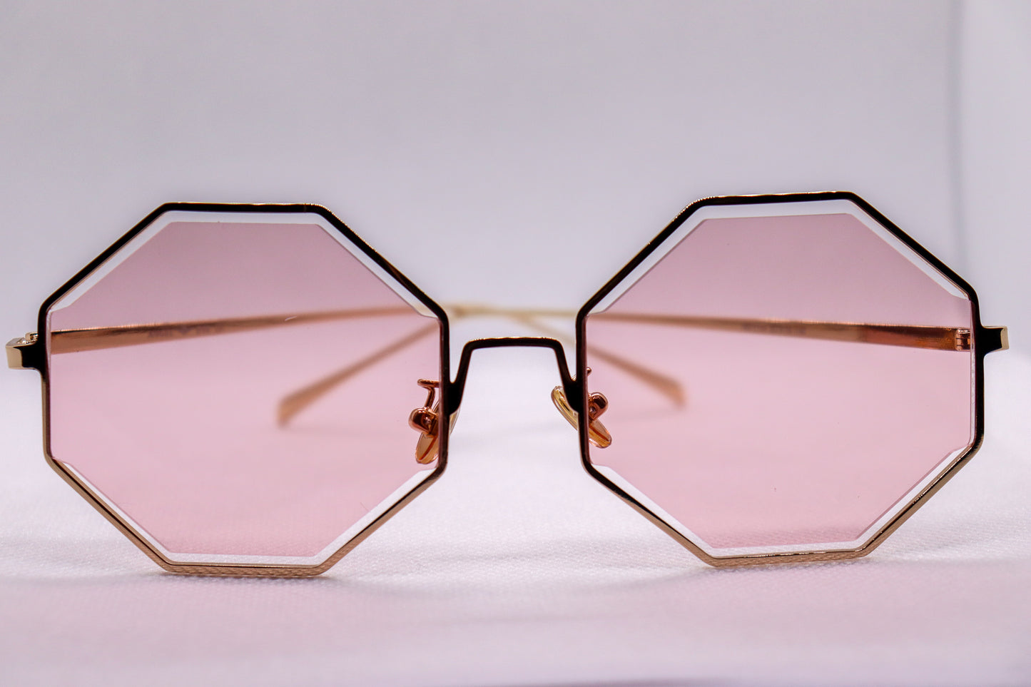 Angel Eyes Pink Sunglasses - 6820 image 1