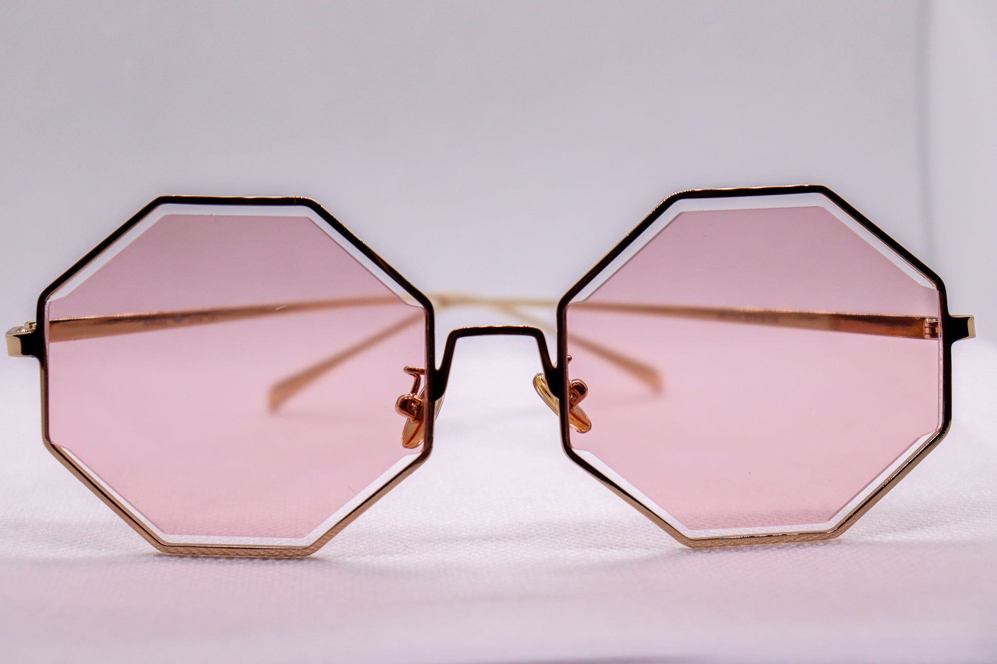 Angel Eyes Pink Sunglasses - 6820 image 1