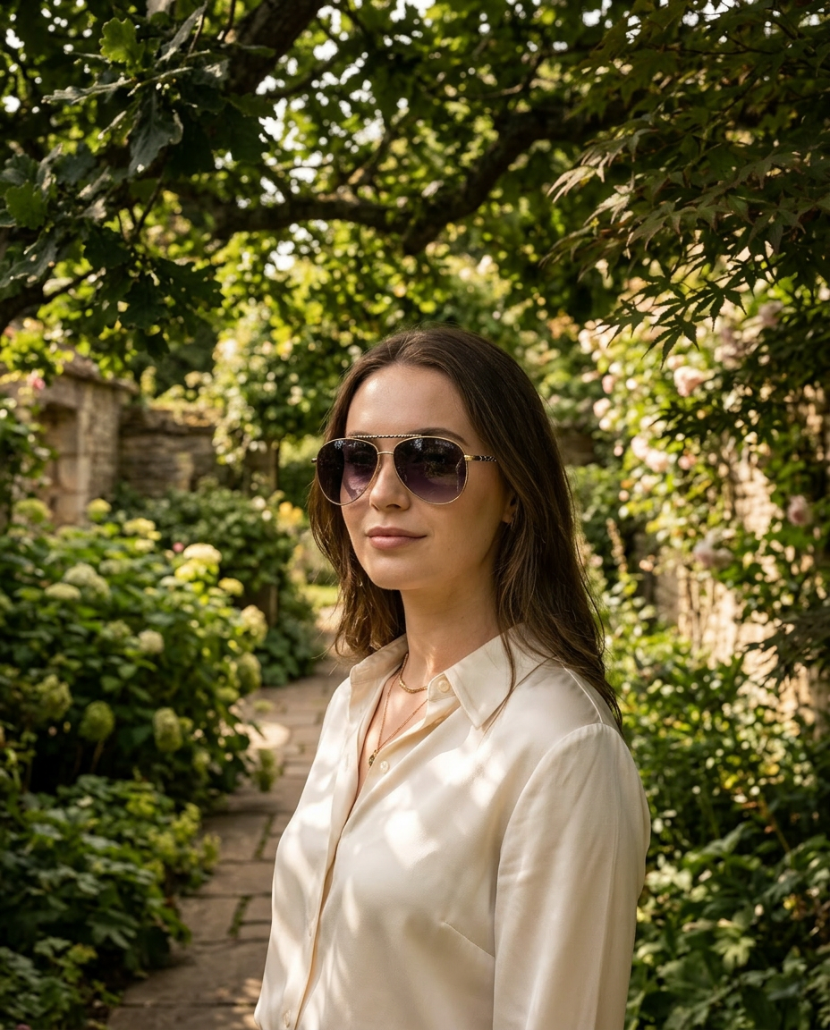 Burberry Aviator Gold - BR3314
