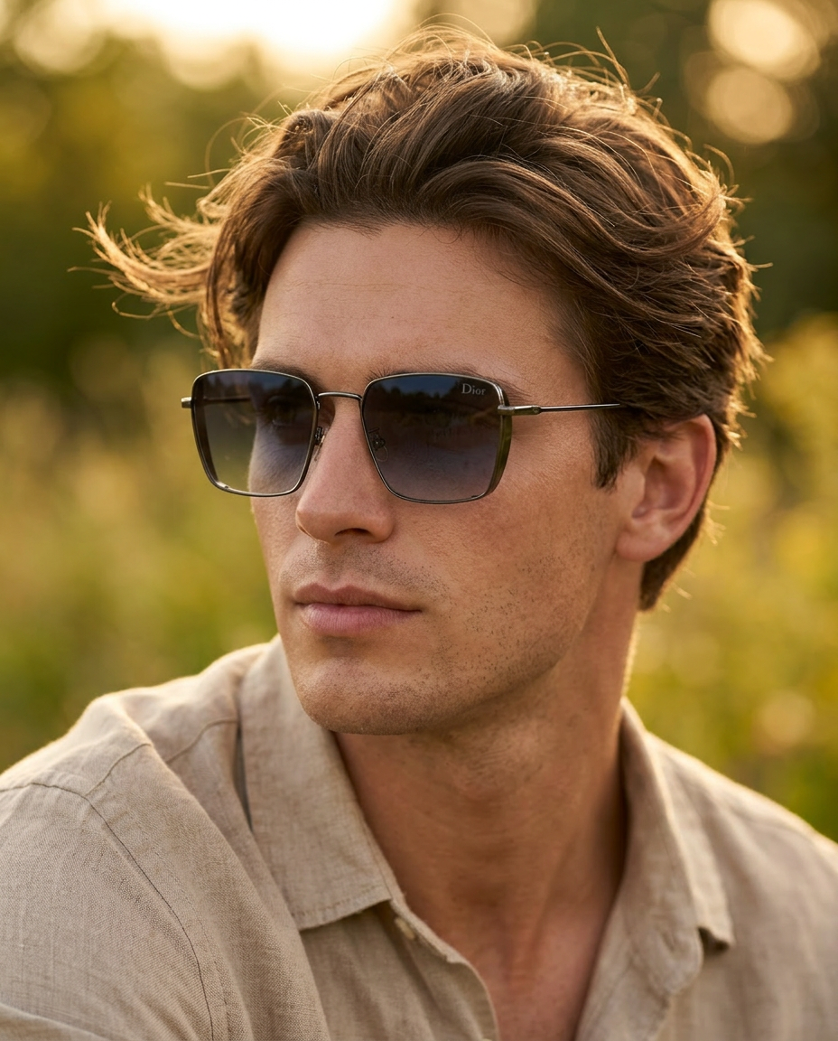 Dior Classic Square Black - 002A