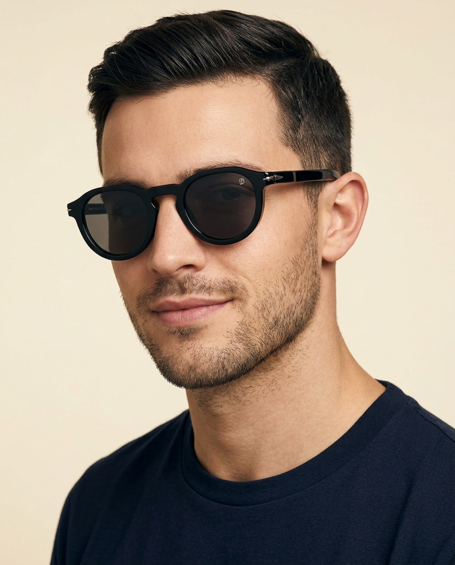 David Beckham Black Round -DB5255