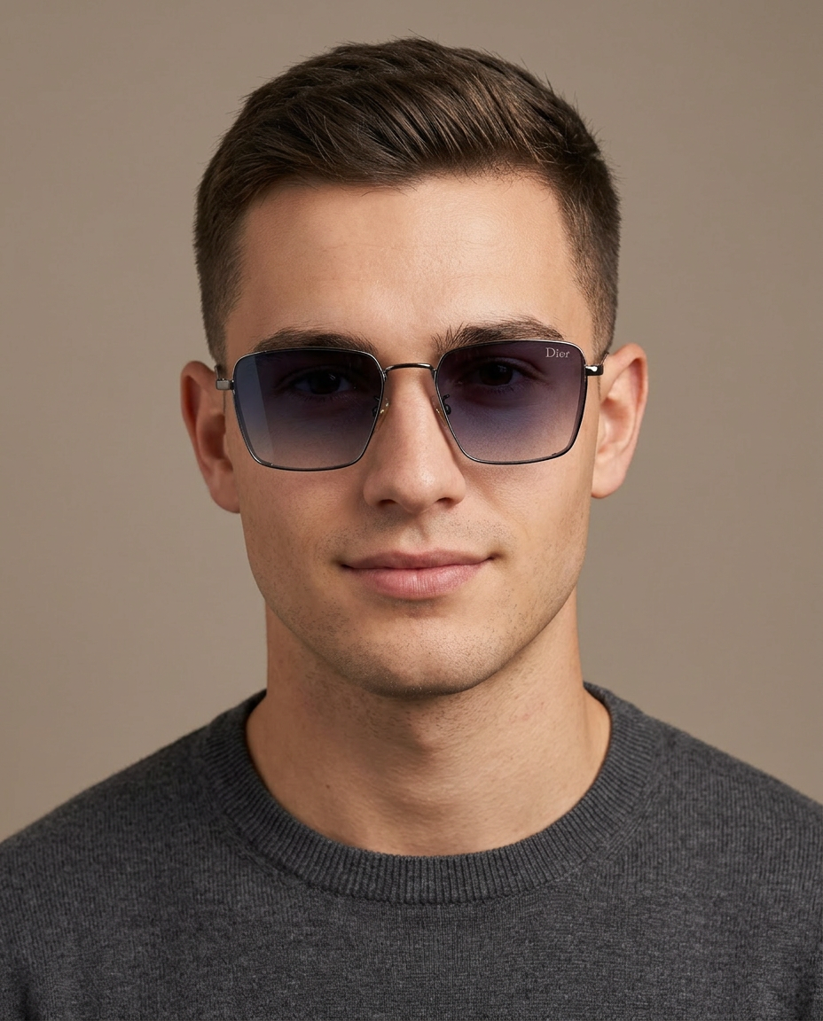 Dior Classic Square Black - 002A
