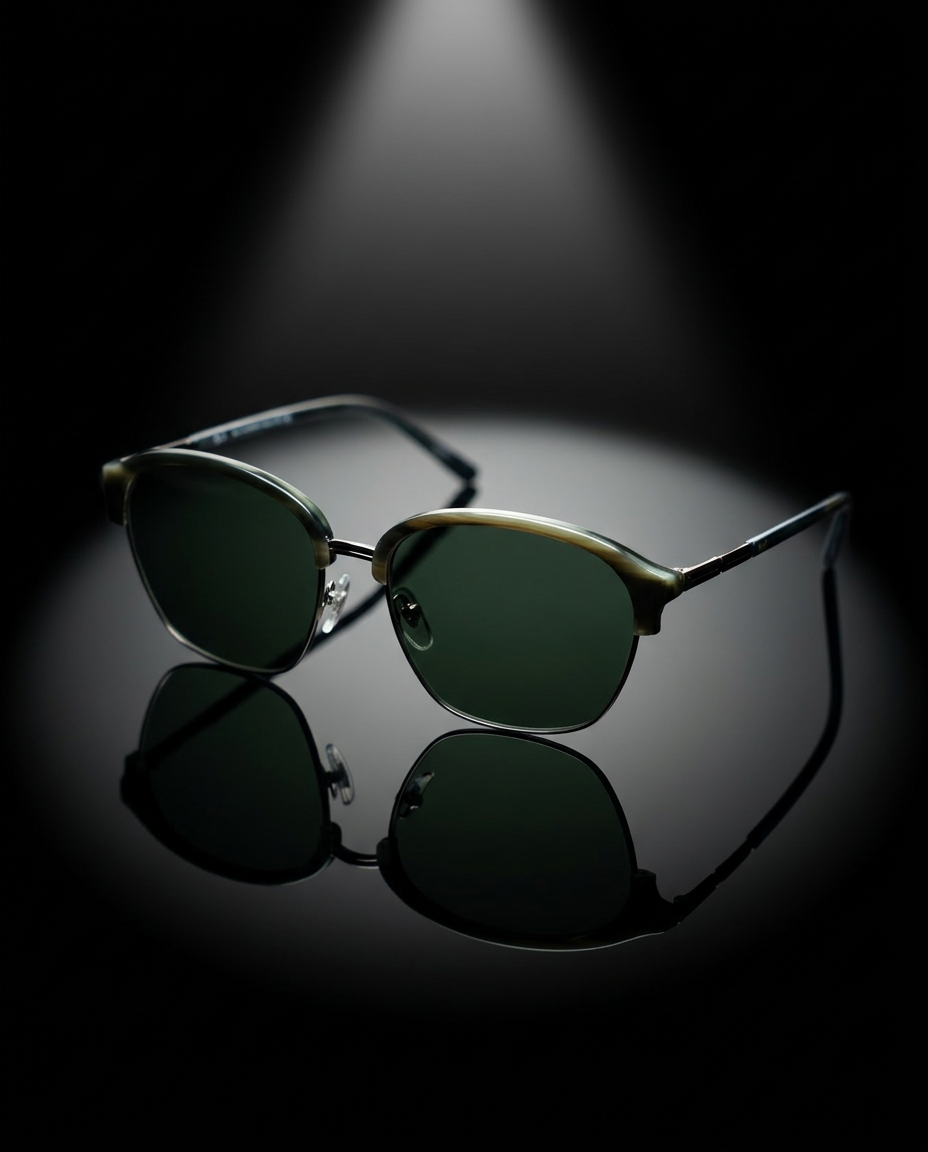 RayBan Half Rimmed Green - RB62247