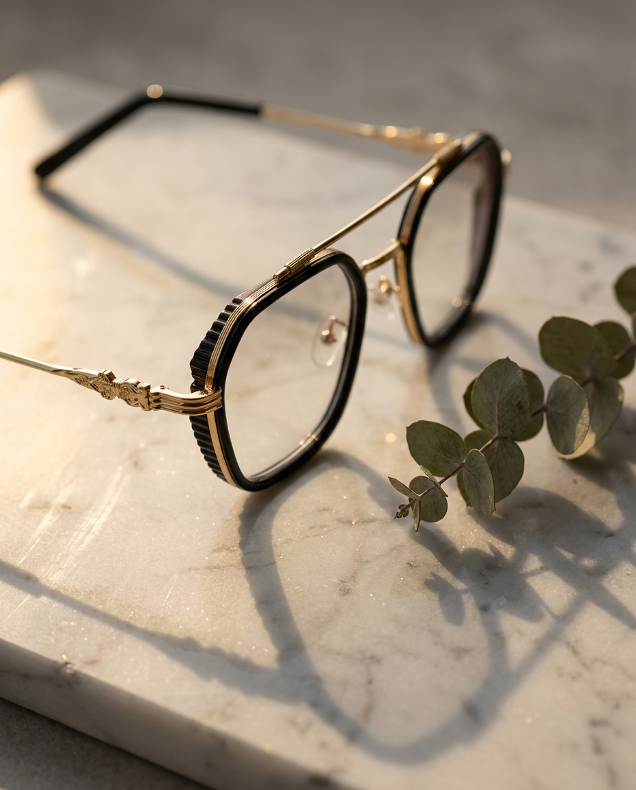 Double Bridge Gold & Black - 2037