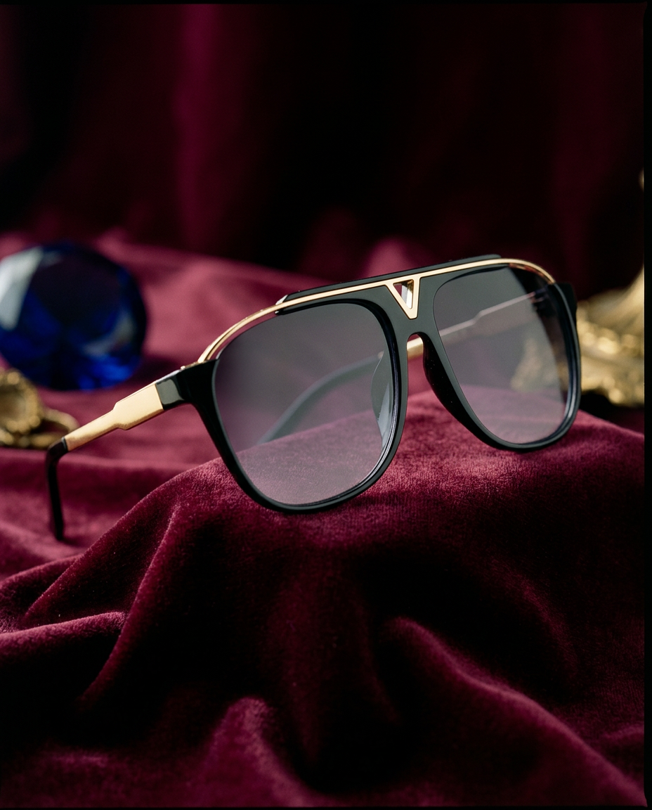 LV Black & Gold-LV 0748