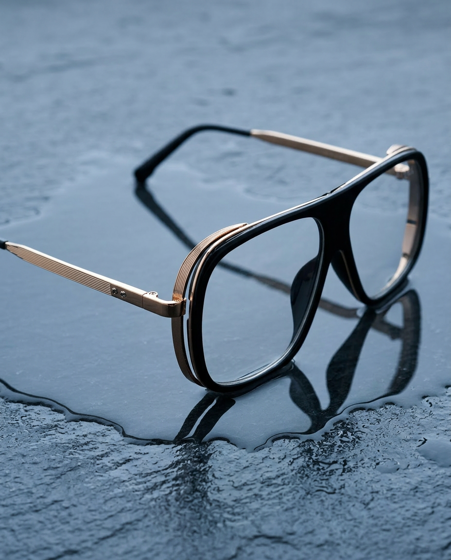 Dita Double Bridge Black-2975