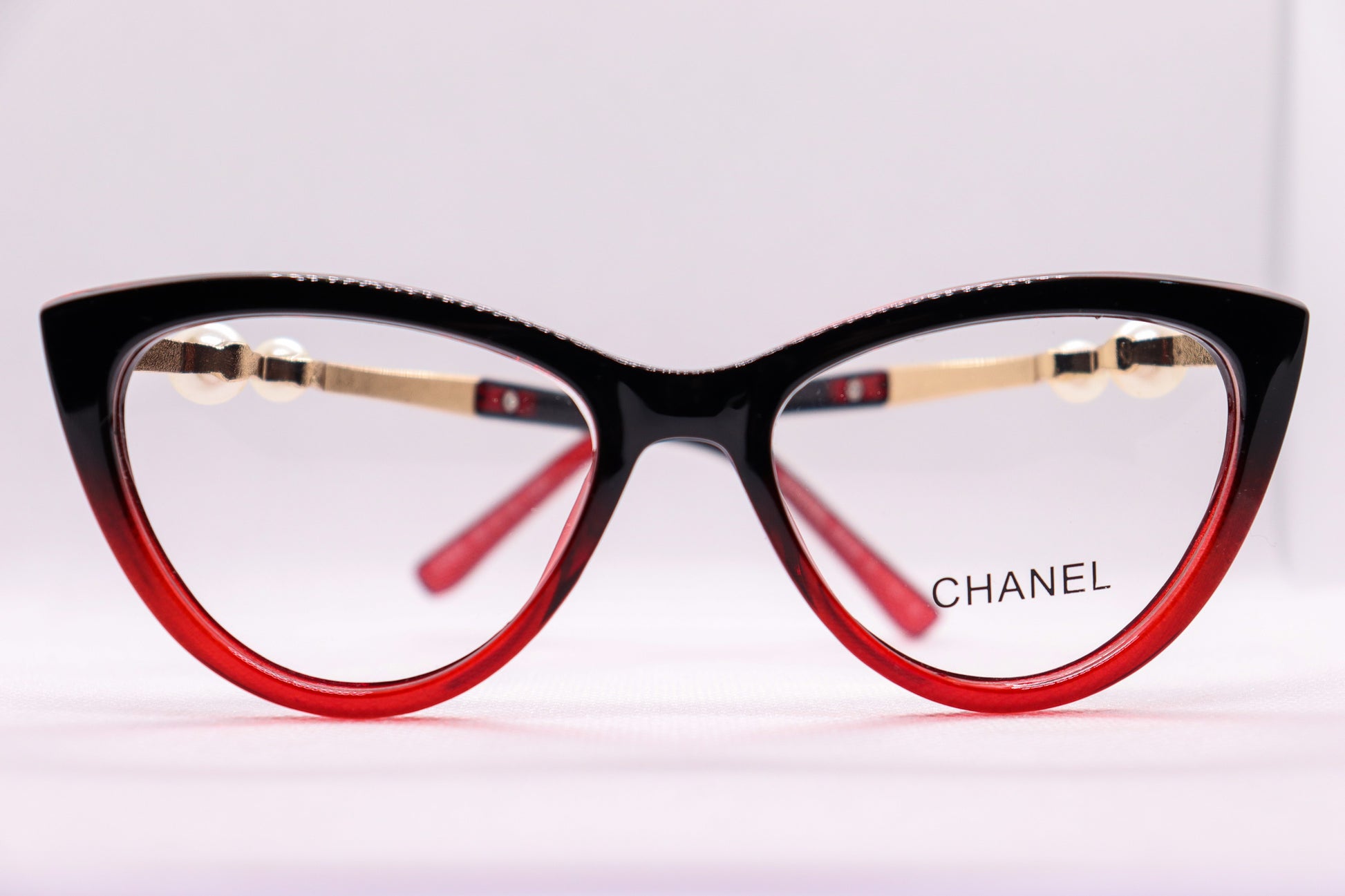 Cat Eye Gradient Red & Black -7840 image 3