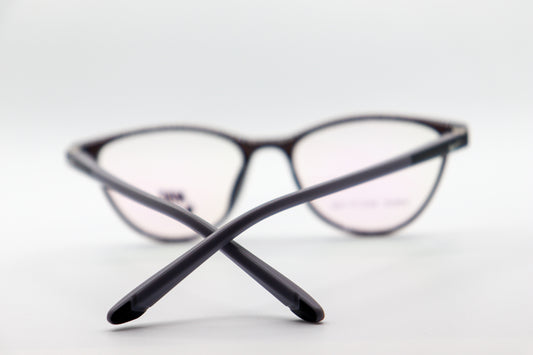 Cat Eye Charcoal Kids Frame- 902C image 1