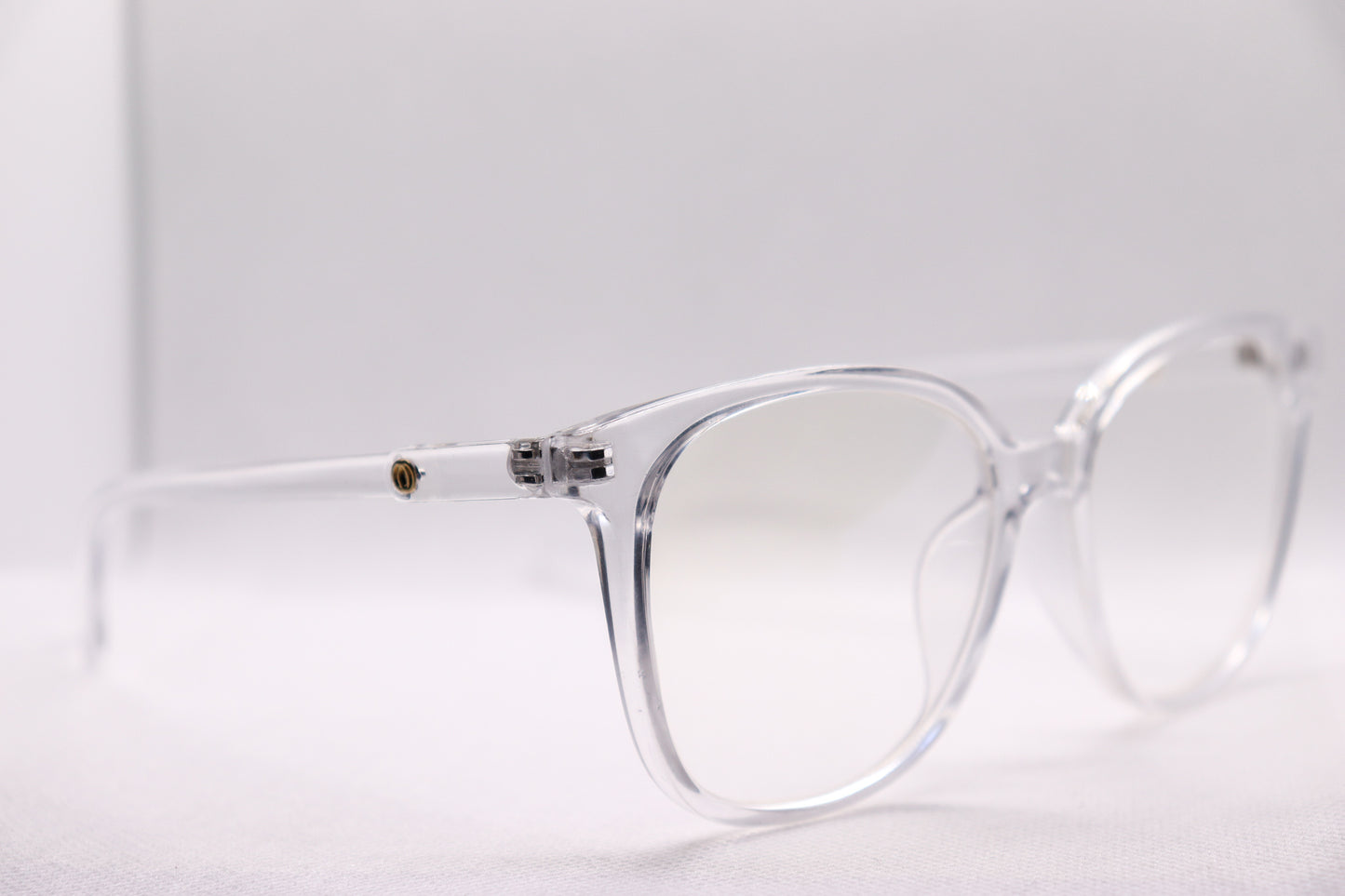 Oversized Translucent  Eyeglasses - 6466 image 2