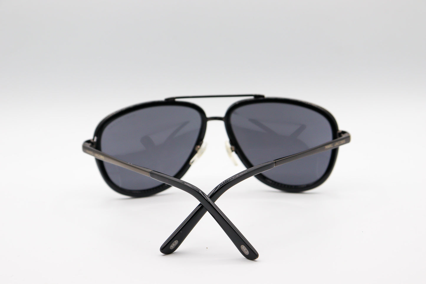Marc Jacobs Double Bridge Gun Metal & Black - 524 image 2