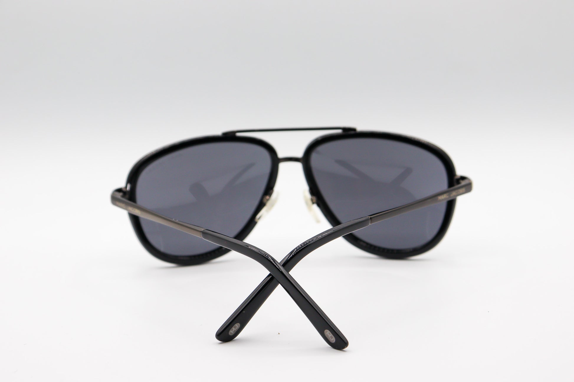 Marc Jacobs Double Bridge Gun Metal & Black - 524 image 2