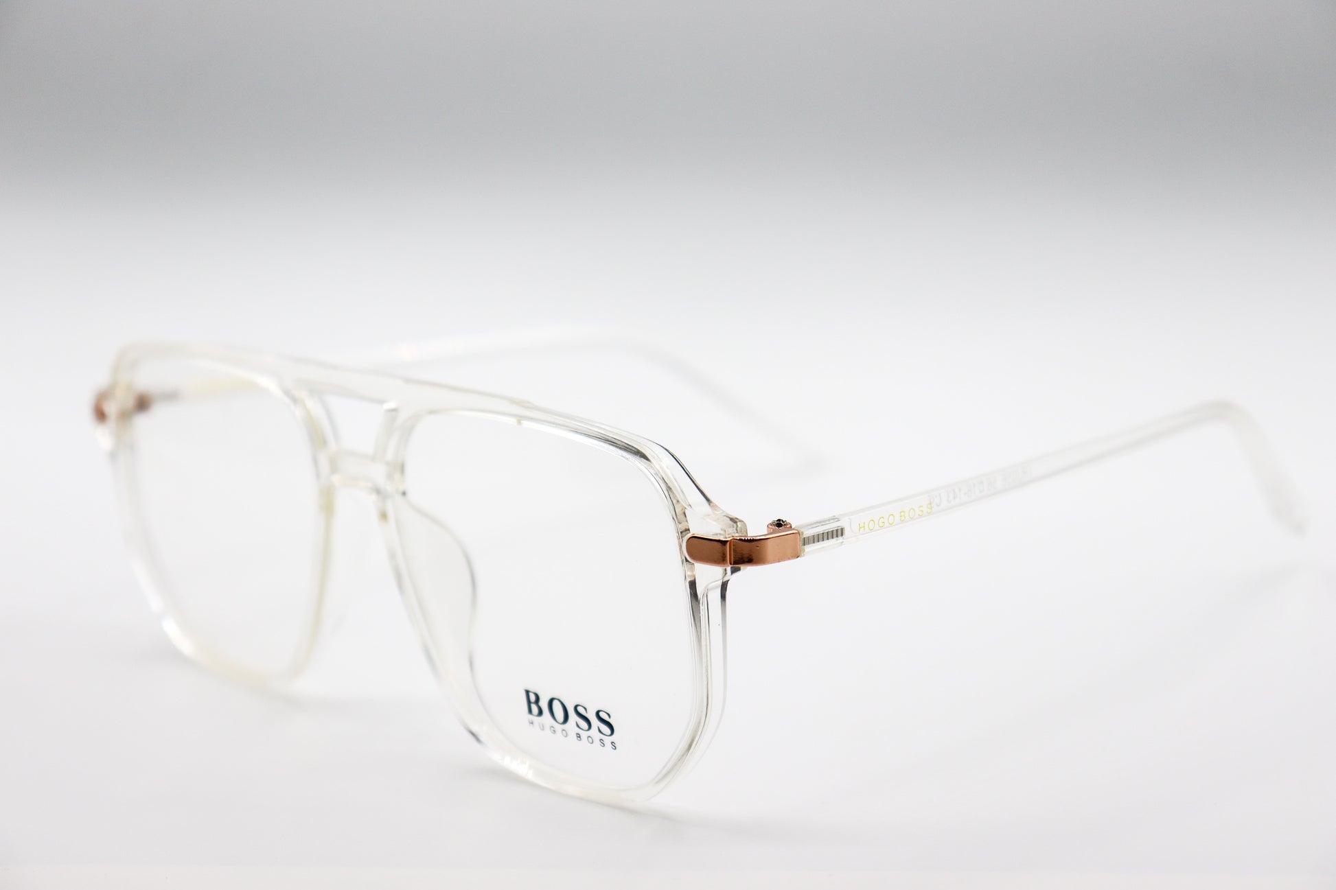 Hugo Boss Double Bridge Translucent White - TR3056W image 1
