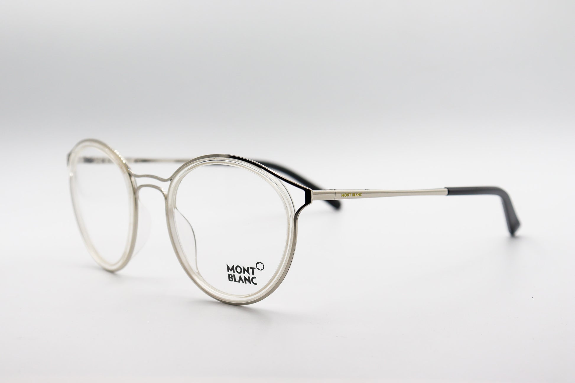 Mont Blanc Round White & Silver -B142JH image 1