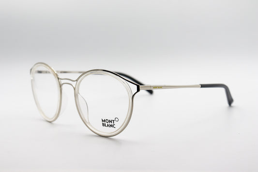 Mont Blanc Round White & Silver -B142JH image 1