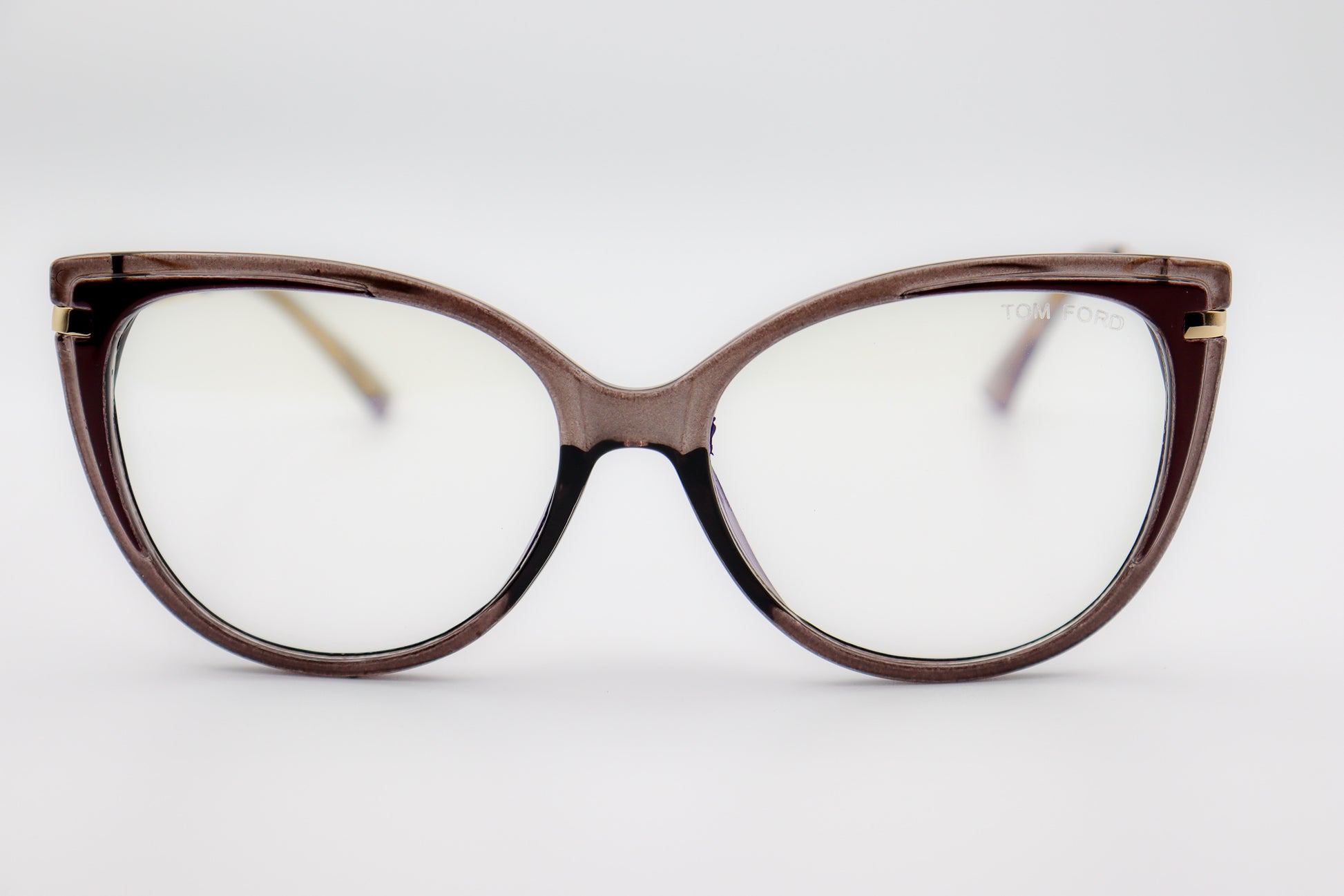 TF Cat Eye Grey & Gold-95294G image 0