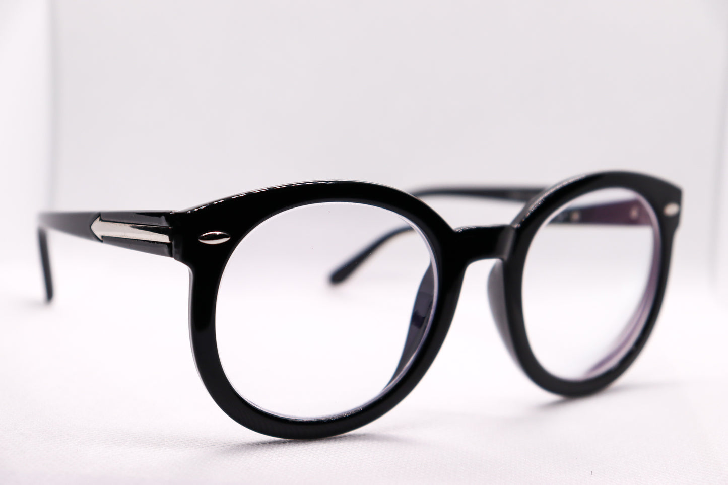 Black Oversized Round - 8057 image 2
