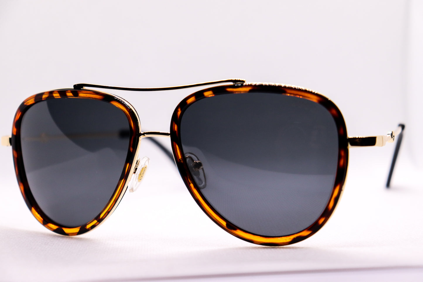Aviators Cheetah & Gold Sunglasses - 6212 image 2