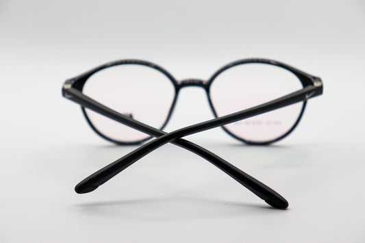Retro Round Black Kids Frame- 911C image 1