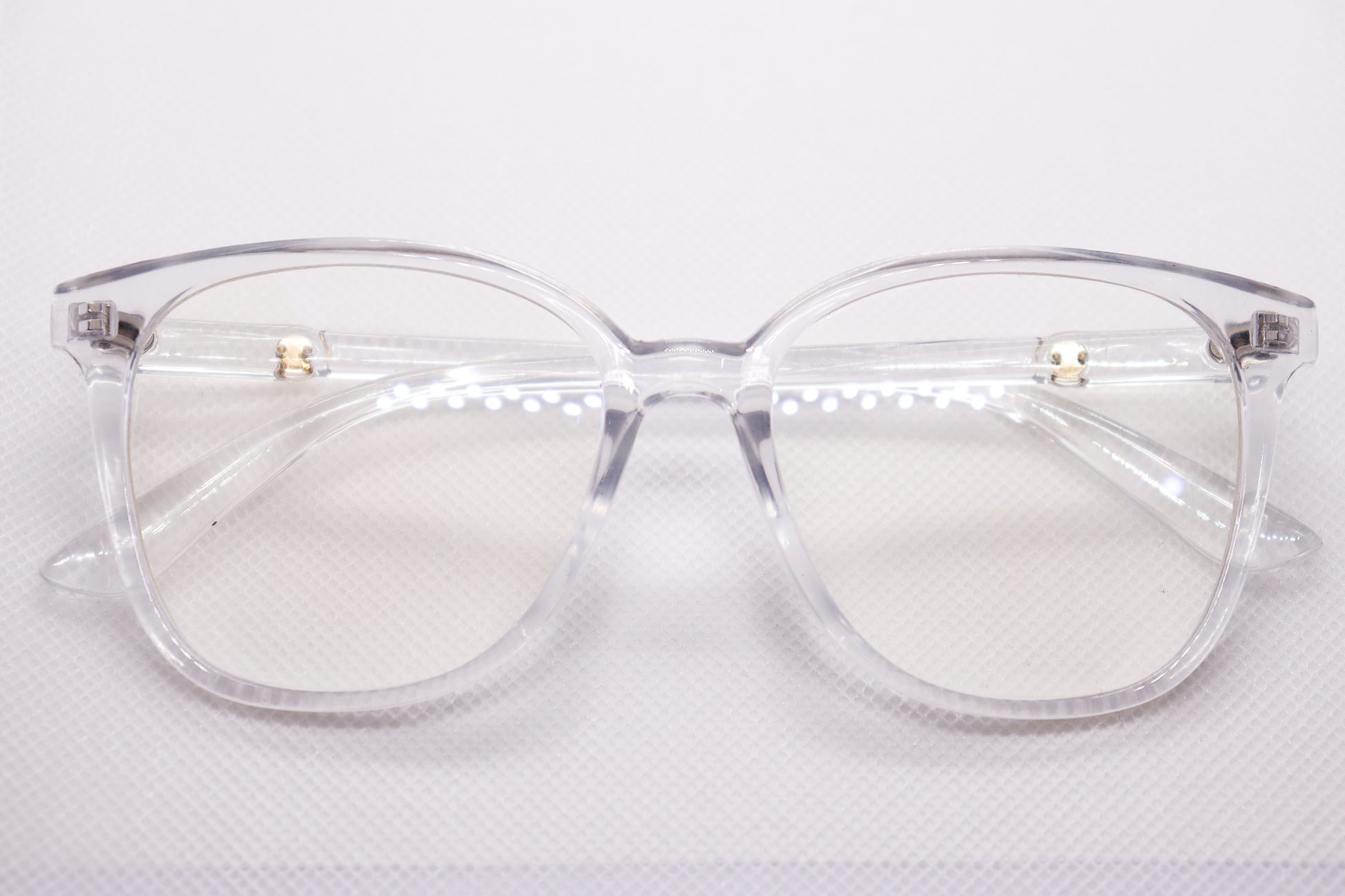 Oversized Translucent  Eyeglasses - 6466 image 5