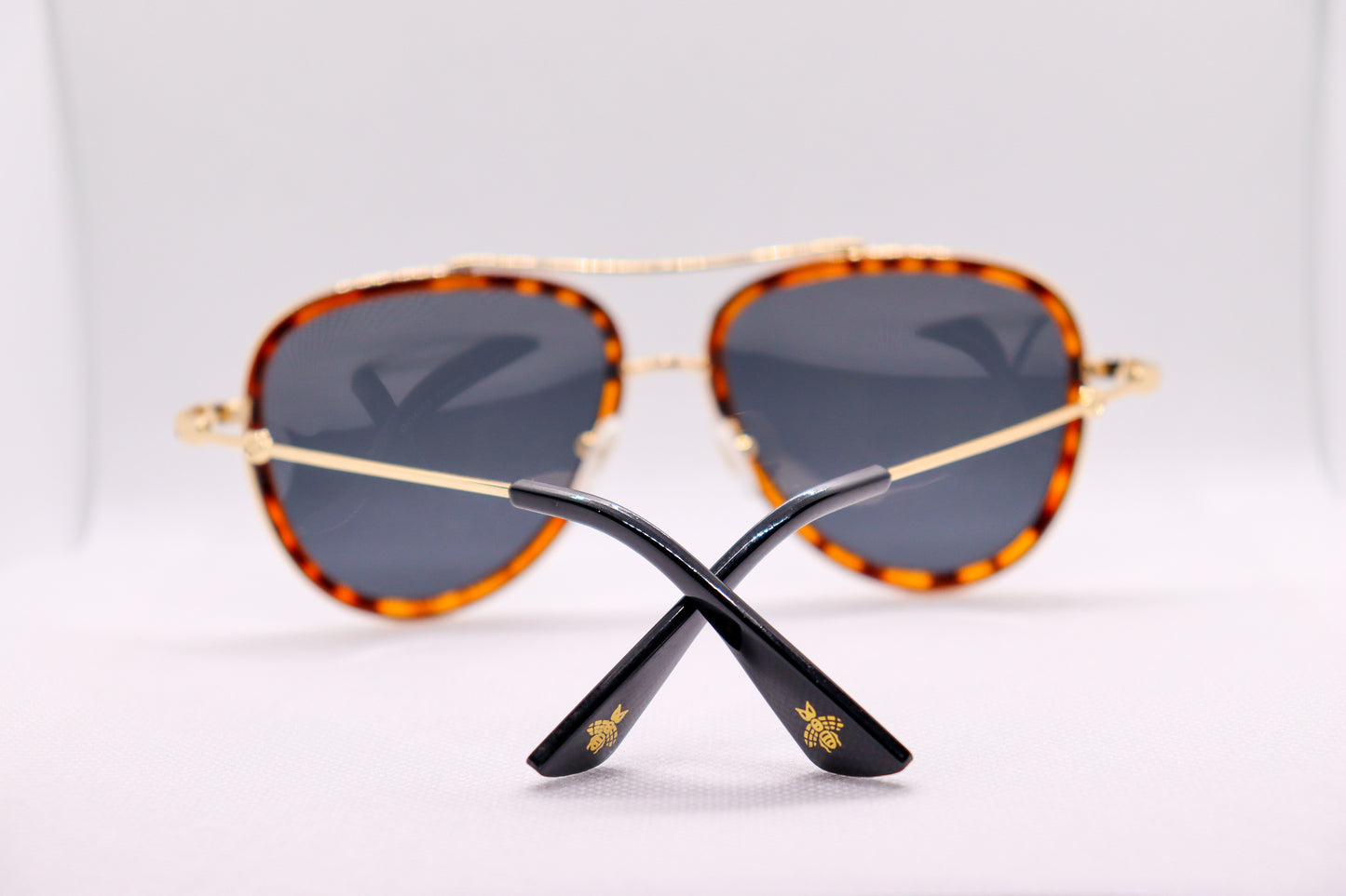 Aviators Cheetah & Gold Sunglasses - 6212 image 5