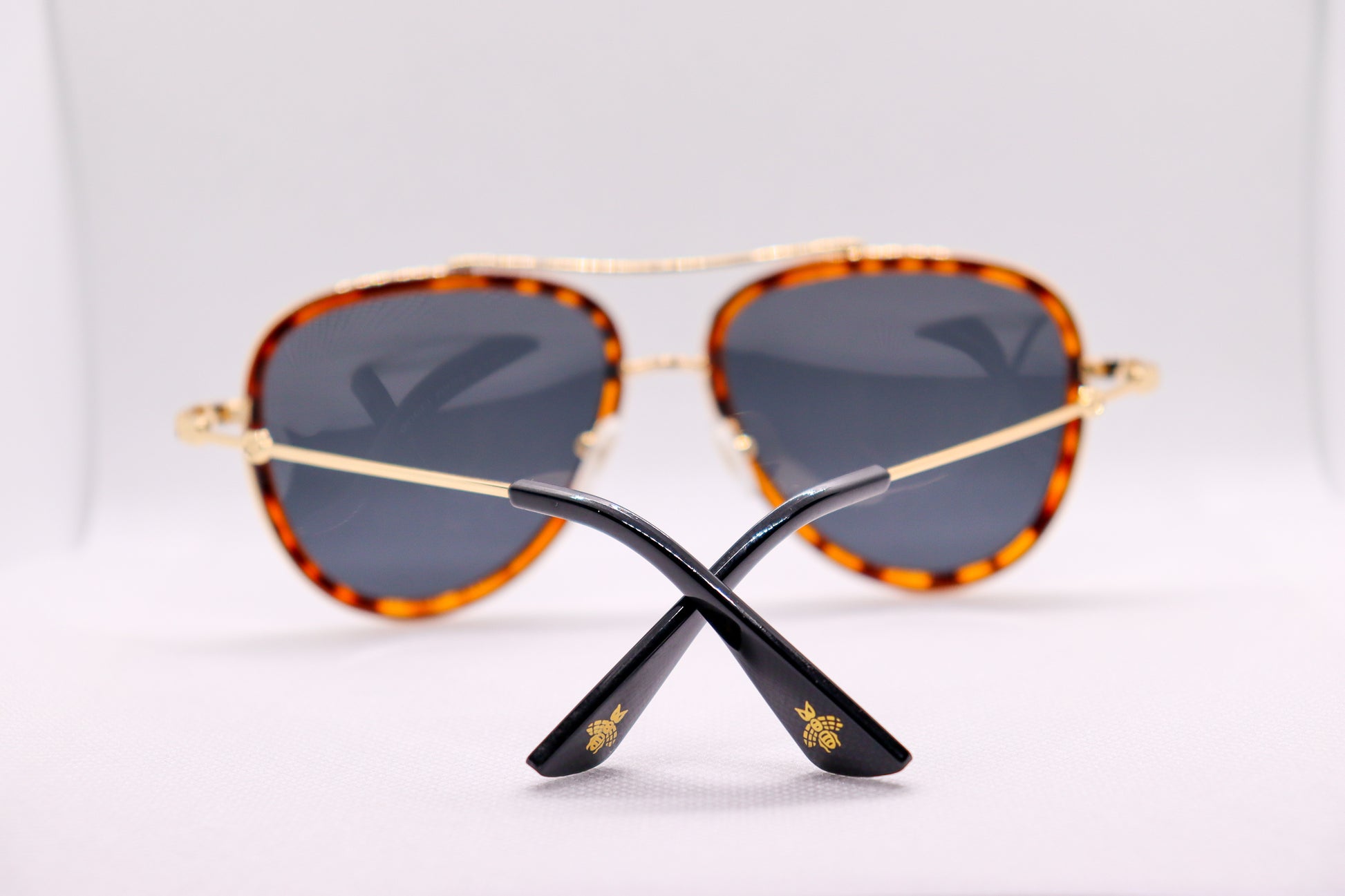 Aviators Cheetah & Gold Sunglasses - 6212 image 5