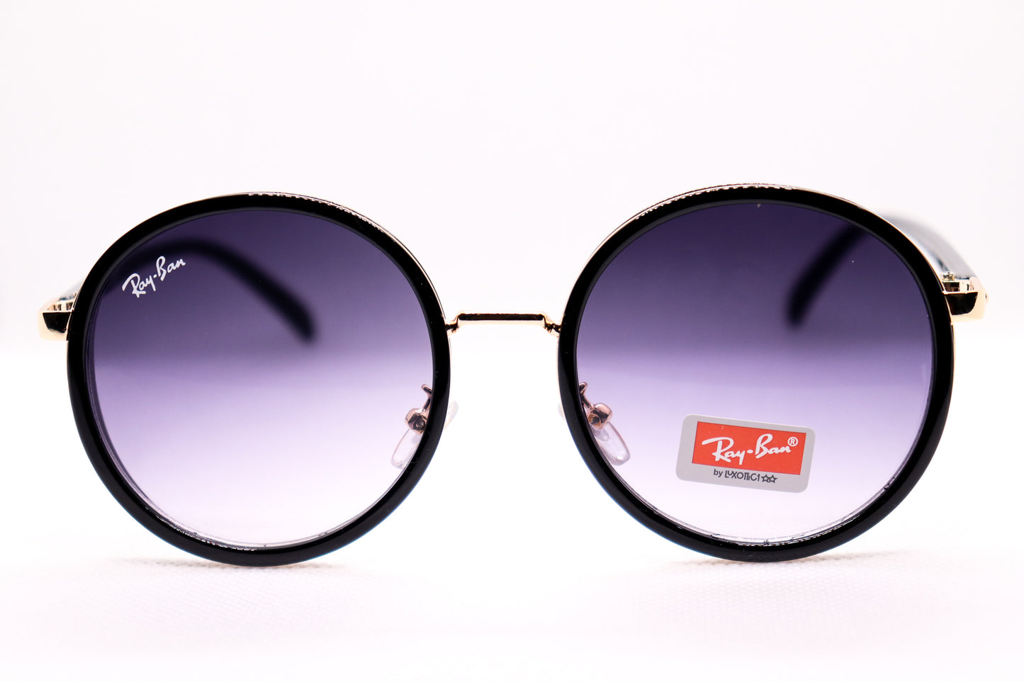 RB Round Black sunglasses - 2468 image 1