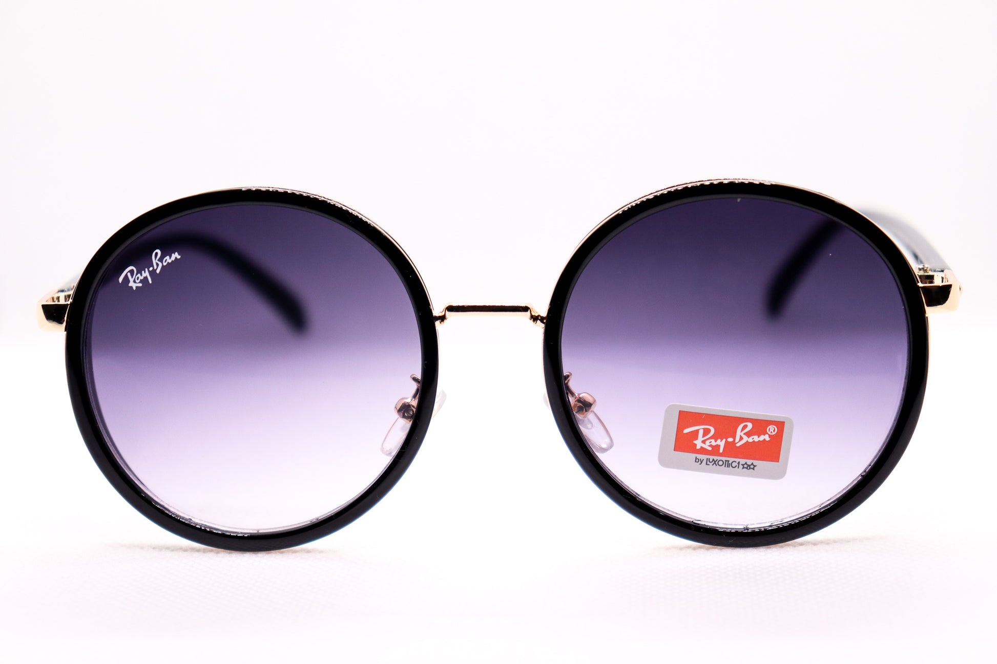 RB Round Black sunglasses - 2468 image 1