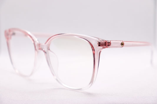 Oversized Gradient Pink Eyeglasses - 6466 image 1