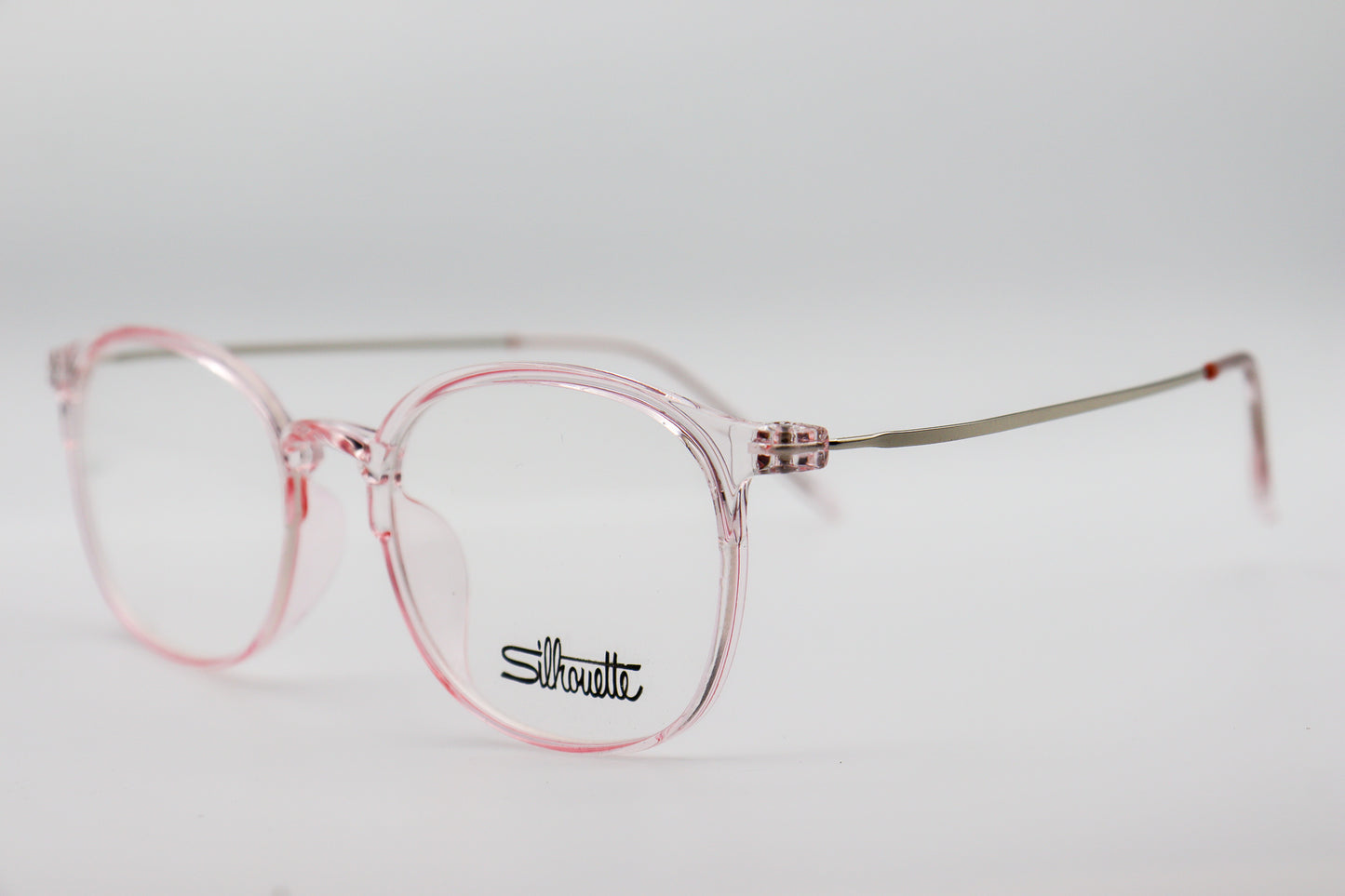 Translucent Pink With Metal Sides-2124 image 1