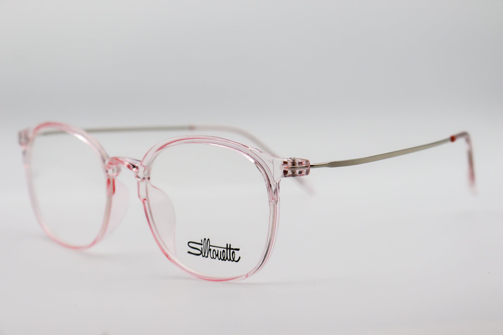 Translucent Pink With Metal Sides-2124 image 1