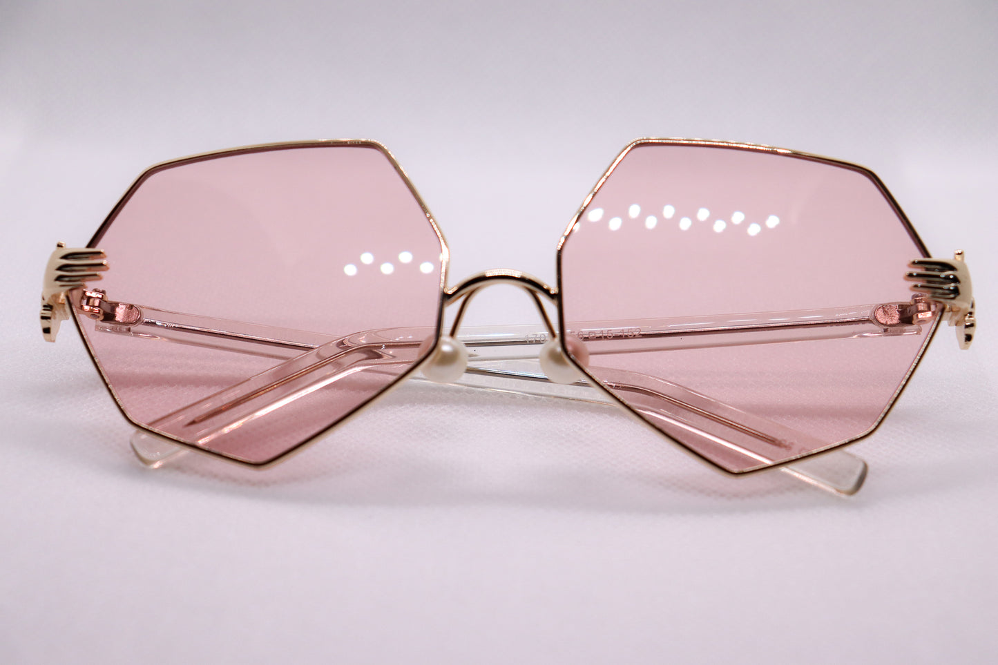 In Hands Pink Sunglasses - 1348 image 6